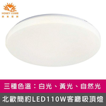 [Honey Comb]北歐簡約LED110W客廳吸頂燈 自然光(V2051N), , large