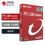 【TREND MICRO 趨勢科技】PC-cillin 2026 雲端版 實體盒裝 防毒軟體首選 防詐騙 AI 智能防毒 一台兩年, , large