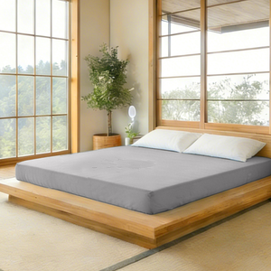 【寢室安居】10cm日式記憶摺疊床墊 雙人5尺  台灣製 3M防潑水 抗菌 + 防蹣(多色任選)