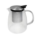【美國Mother Goose鵝媽媽】 580度超耐高溫大容量玻璃歐式沖茶壺800ml 沖泡茶壺 泡茶壺, , large