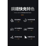 【A-mego AE60 鋼鐵快充】USB-C機車充電器PD 40W 快速充電 接ACC供電 (送USB-C充電線), , large