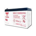 不斷電系統電池 YUASA NPW53-12.UPS 高效能 監視系統 交換機 REW45-12升級版.高放電率 NP7.2-12 24H, , large