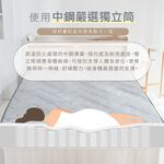 台灣製【藤原傢俬】石墨稀防螨抗菌獨立筒床墊-偏硬, , large