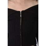 (S) 【安于晴Charlene私服】bershka質感修身短版黑色外套二手衣, , large