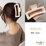 【Gulicc】古莉可 髮夾方型鏤空大鯊魚髮夾, , large