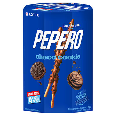 LOTTE PEPERO 黑餅乾巧克力棒分享盒
