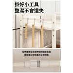 【AOTTO】廚房伸縮微波爐收納架-白色(KC-036), , large
