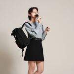 【YUNJOIN】 TWILL-輕量休閒小後背包 寵物包 旅行 露營 通勤 上學 旅行包 背包 書包 開學 小背包, , large