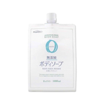 [日日好物]日本KUMANO熊野油脂-zero無添加植萃精油保濕沐浴露補充包1000ml/袋(全膚質適用,保濕鎖水沐浴乳,草本潔膚凝膠,液態皂沐浴精,潤澤沐浴油), , large