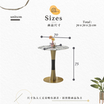 【Hampton 漢汀堡】稻邇2.3尺超晶石餐桌, , large