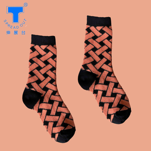 [Runway] Dual-Cylinder Cushioning | Stone-Washed Functional Socks | Women's Bamboo-Weave - Pink | 1 Pair
