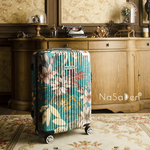 NaSaDen [ Turkey Blue ] 22" Carry on Zipper Luggage, , large