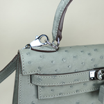 【M2nd】 Ostrich  Handbag, , large