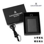 [LOGINHEART]免取卡正面感應證件套 經典黑 可客製 其他夾層票卡不干擾 臺灣製造獨家精品 附矽膠掛繩, , large