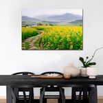 【御畫房】油菜花 國家一級畫師手繪油畫60×90cm(VF-82), , large