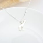 【Angel & Me】可愛 長頸鹿 Giraffe s925 純銀 項鍊 生日 情人節 聖誕節 禮物, , large