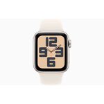 Apple Watch SE GPS MXEF3TA/A 40mm 星光鋁/星光運動錶帶-S/M _ 台灣公司貨 +贈, , large