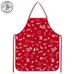 【SOLO歐洲家居】LCW Home 75x57cm 紅色聖誕糖果圍裙 100%純棉 土耳其製造, , large