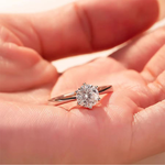 【CITY STAR】IGI 經典六爪1克拉鑽戒-白金PT950 (D/VVS以上/3EX), , large