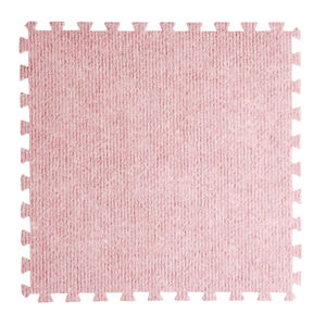 拼裝地毯9片-粉紅色