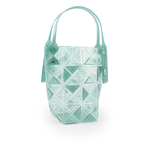 ISSEY MIYAKE BAO BAO DAZZLE 4X4 透明果凍手提包/湖水綠, , large