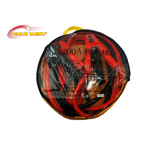 【CAR WAY】CAR WAY Professional Jumper Cables 6000A - Suitable for Vehicles Up to 10 Tons (Jumper Cables, 6000A, 500A, 1000A)