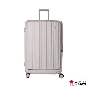 【CROWN BOXY】29吋上掀式行李箱-燕麥奶