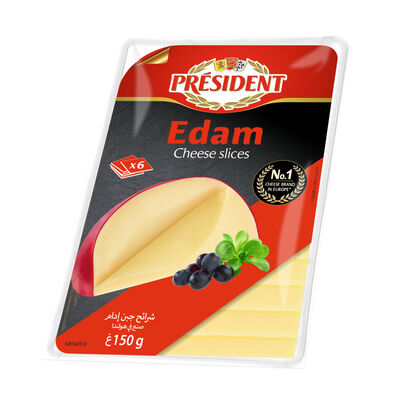 [限量]總統牌 艾登片裝乾酪 150g