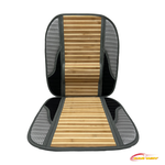 【CAR WAY】CAR WAY Long Bamboo Lumbar Support L-Shaped Cushion - Pack of 2 (Bamboo Seat Cushion, Cooling & Comfortable), , large