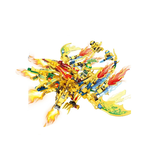 [積木共和國] 【LY 樂宜】LY68092 忍者黃金版一套4款販售(益智拼裝積木), , large