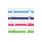 Pencom尚禹 15公分 粉彩尺 (RL-080C)*不挑色, , large