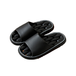 Hollow-Out Anti-Slip Soft Cushion Bathroom Slippers, , large