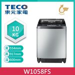 東元W1058FS定頻10公斤洗衣機, , large