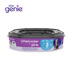 【倆寶貝精品館】加拿大Litter Genie 第四代貓咪鎖便桶 多層鎖臭塑膠袋匣(八角形)▲有專利正品，才能鎖住異味▲