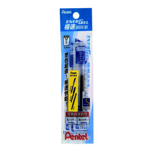 PENTEL極速鋼珠筆系列筆芯3入-藍色