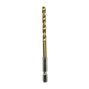【Panrico 百利世】HSS高速鋼鍍鈦六角軸鑽頭 3.5mm (台灣製造)