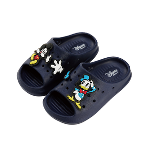 迪士尼防水厚底兒童拖鞋<藍色-16cm>