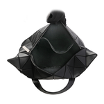 ISSEY MIYAKE BAO BAO LUCENT 啞光霧面扁形後背包/黑色, , large