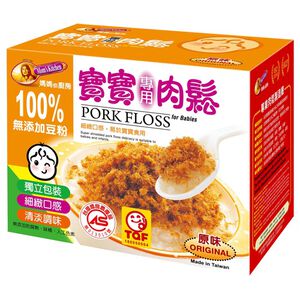 [ 媽媽的廚房 ] 寶寶專用肉鬆(原味) 156克 x 3盒
