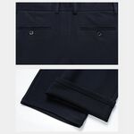 大尺碼-彈力-防皺-商務-西裝褲-黑-0204014, 01黑, large