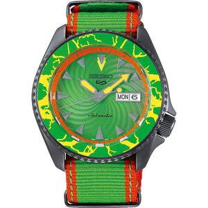 SEIKO 精工 5 Sports x 快打旋風 布蘭卡 聯名限量機械錶(SRPF23K1)-42.5mm