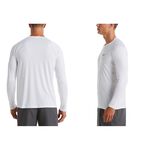 NIKE Essential 成人男性長袖防曬衣 長袖上衣 抗UV UPF 40+ DRI-FIT NESSA587, , large
