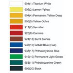 普思AP 【ALPHA】銀級壓克力顏料12色50ML, , large