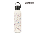 【runbott】Mii 輕量陶瓷保溫瓶600ml_春野花園_贈圓筒包裝盒, , large