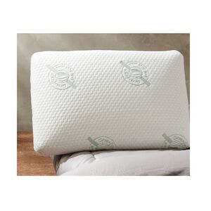 Flat latex pillow