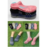 【D&G】透氣避震足弓女襪-D401 襪子 機能運動襪, , large