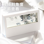 [寰諦]透明電子鬧鐘/白, , large