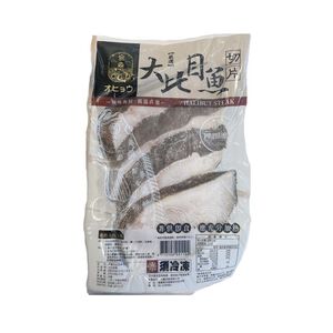 大比目魚切片(每包淨重約215g/4-5片)因各地區供貨商不同，實際出貨包裝以出貨店庫存為準。