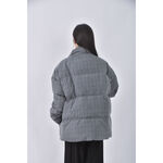 (2XL) pinli格紋灰色外套二手衣, , large