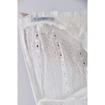 (M) A.STREET韓牌浮紋白色短袖上衣二手衣, , large